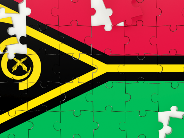 Puzzle. Download flag icon of Vanuatu at PNG format