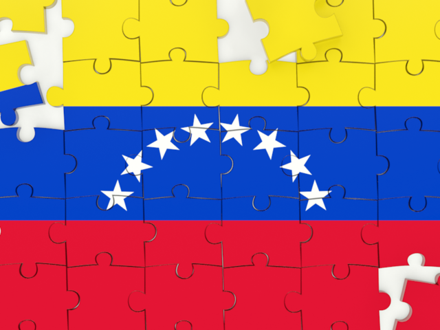 Puzzle. Download flag icon of Venezuela at PNG format
