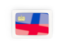 Liechtenstein. Rectangular carbon icon. Download icon.