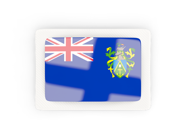 Rectangular carbon icon. Download flag icon of Pitcairn Islands at PNG format