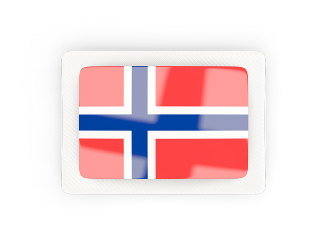 Rectangular carbon icon. Download flag icon of Svalbard and Jan Mayen at PNG format