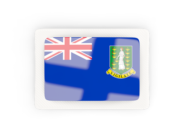 Rectangular carbon icon. Download flag icon of Virgin Islands at PNG format