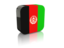 Afghanistan. Rectangular icon. Download icon.