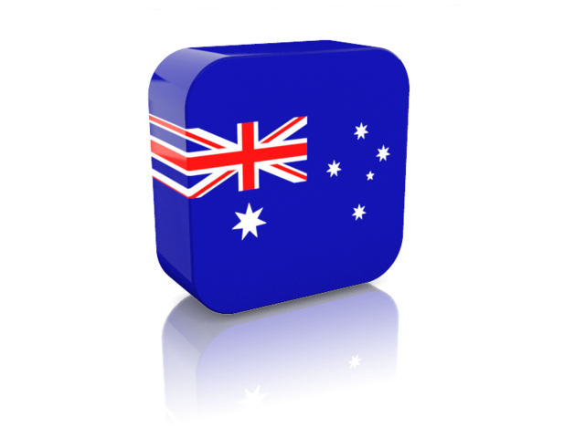 Rectangular icon. Download flag icon of Australia at PNG format