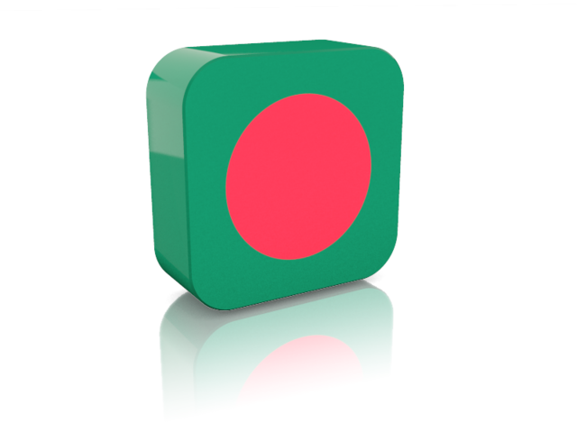Rectangular icon. Download flag icon of Bangladesh at PNG format