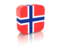 Bouvet Island. Rectangular icon. Download icon.