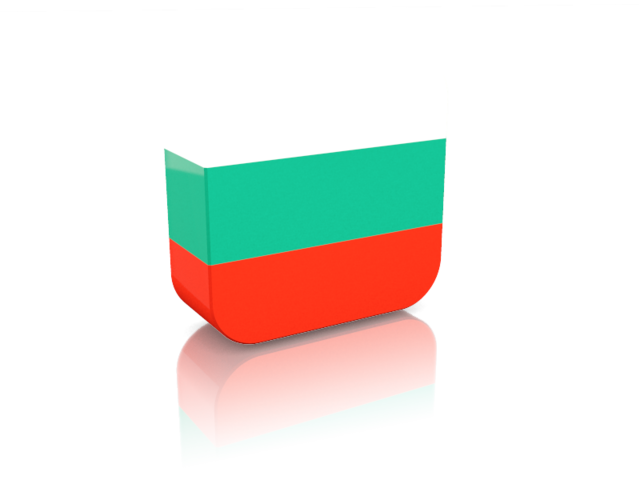 Rectangular icon. Download flag icon of Bulgaria at PNG format