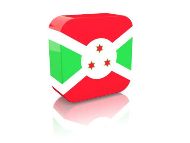 Rectangular icon. Download flag icon of Burundi at PNG format
