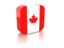 Canada. Rectangular icon. Download icon.