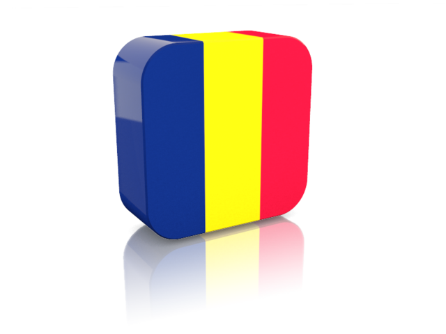 Rectangular icon. Download flag icon of Chad at PNG format