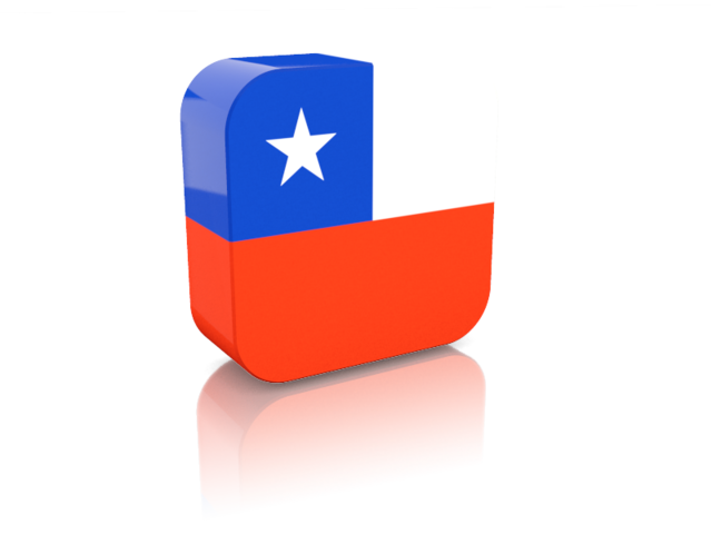 Rectangular icon. Download flag icon of Chile at PNG format