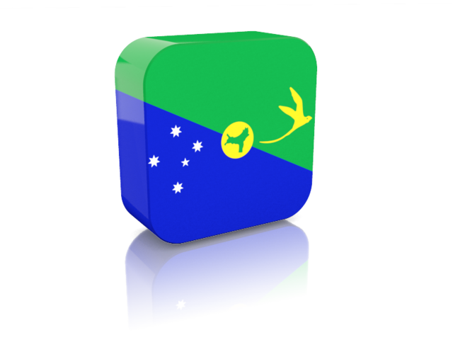 Rectangular icon. Download flag icon of Christmas Island at PNG format
