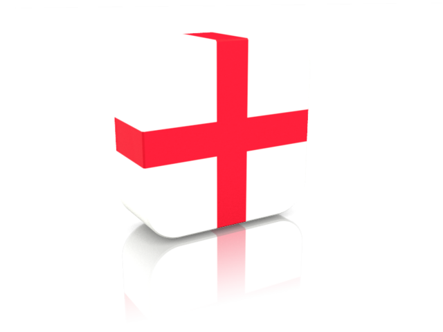 Прямоугольная иконка. Скачать флаг. Англия