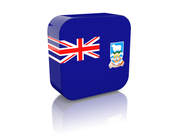 Rectangular icon. Download flag icon of Falkland Islands at PNG format