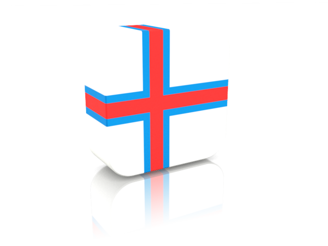 Rectangular icon. Download flag icon of Faroe Islands at PNG format