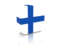 Finland. Rectangular icon. Download icon.