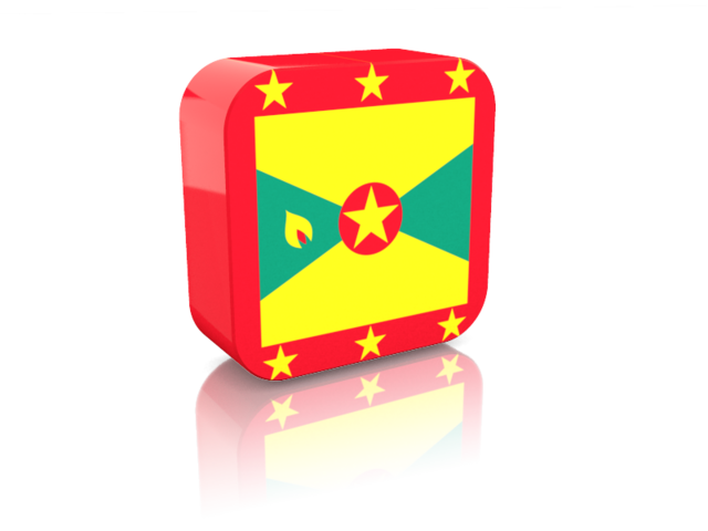 Rectangular icon. Download flag icon of Grenada at PNG format