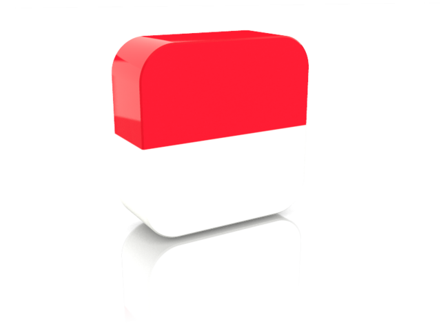 Rectangular icon. Download flag icon of Indonesia at PNG format