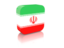 Iran. Rectangular icon. Download icon.