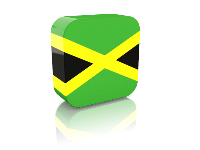 Rectangular icon. Download flag icon of Jamaica at PNG format
