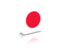 Japan. Rectangular icon. Download icon.