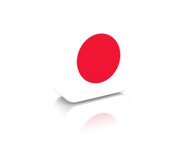 Rectangular icon. Download flag icon of Japan at PNG format