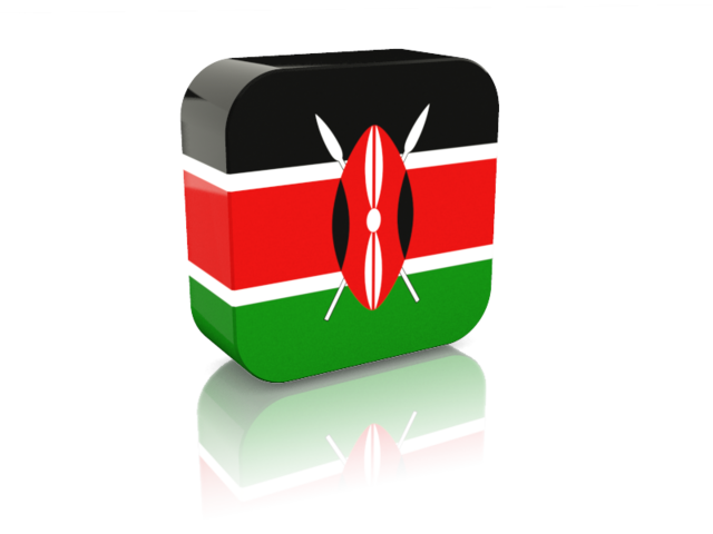 Rectangular icon. Download flag icon of Kenya at PNG format