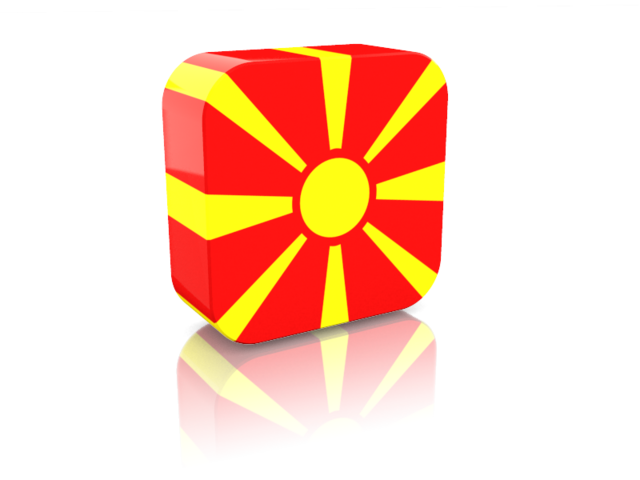 Rectangular icon. Download flag icon of Macedonia at PNG format