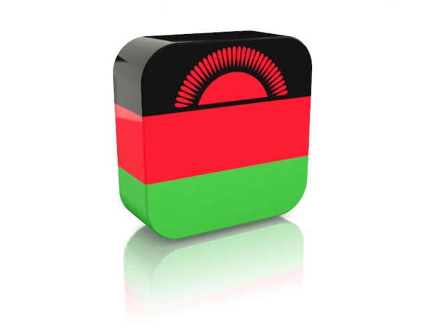 Прямоугольная иконка. Скачать флаг. Малави