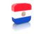 Paraguay. Rectangular icon. Download icon.