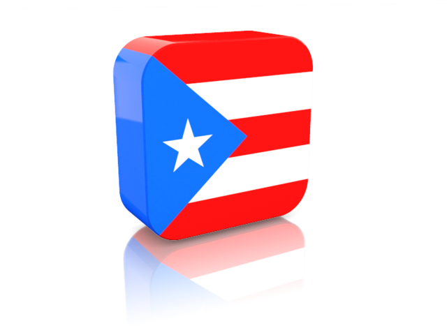 Rectangular icon. Download flag icon of Puerto Rico at PNG format