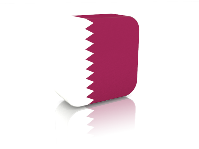 Rectangular icon. Download flag icon of Qatar at PNG format