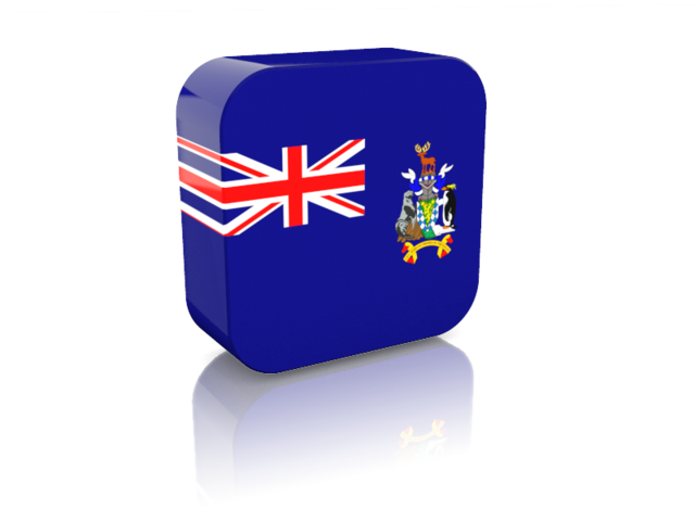 Rectangular icon. Download flag icon of South Georgia and the South Sandwich Islands at PNG format