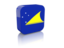 Tokelau. Rectangular icon. Download icon.