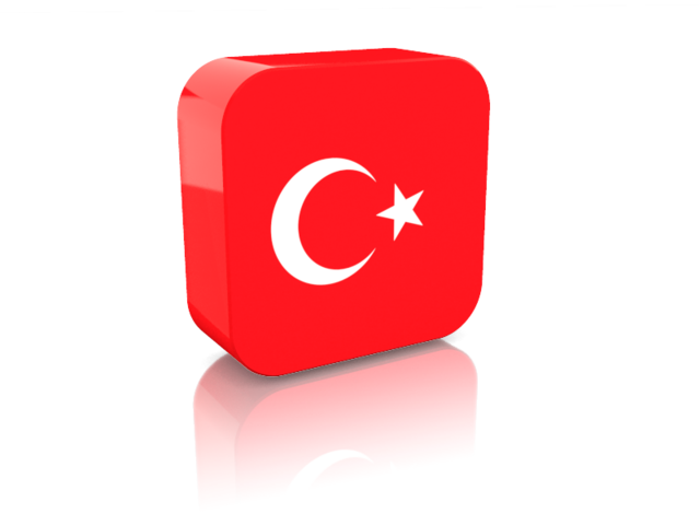 Rectangular icon. Download flag icon of Turkey at PNG format