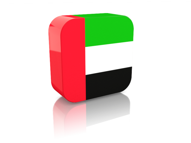Прямоугольная иконка. Скачать флаг. Объединённые Арабские Эмираты