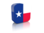 Flag of state of Texas. Rectangular icon. Download icon