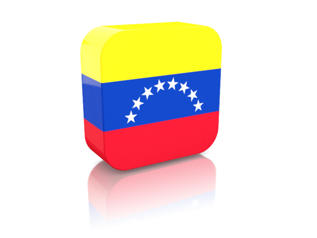 Прямоугольная иконка. Скачать флаг. Венесуэла