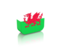 Wales. Rectangular icon. Download icon.