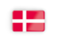 Denmark. Rectangular icon with frame. Download icon.
