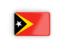 Восточный Тимор. Прямоугольная иконка с рамкой. Скачать иконку.