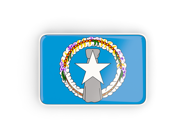 Rectangular icon with frame. Download flag icon of Northern Mariana Islands at PNG format