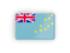 Tuvalu. Rectangular icon with frame. Download icon.