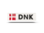 Denmark. Rectangular icon with ISO code. Download icon.