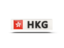 Hong Kong. Rectangular icon with ISO code. Download icon.