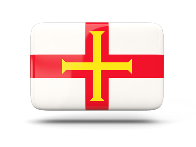 Rectangular icon with shadow. Download flag icon of Guernsey at PNG format