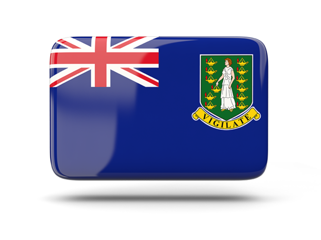 Rectangular icon with shadow. Download flag icon of Virgin Islands at PNG format