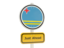 Aruba. Road sign. Download icon.