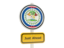 Belize. Road sign. Download icon.