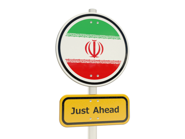 Road sign. Download flag icon of Iran at PNG format